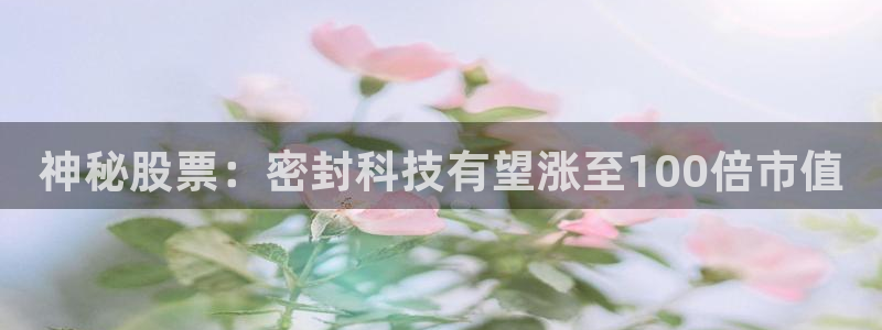 神秘股票：密封科技有望涨至100倍市值