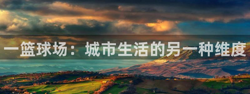 一篮球场：城市生活的另一种维度