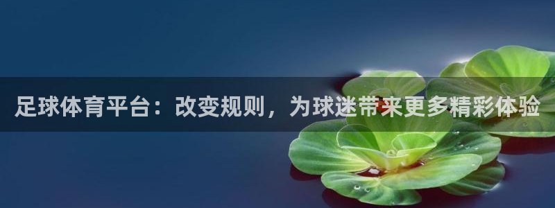 足球体育平台：改变规则，为球迷带来更多精彩体验