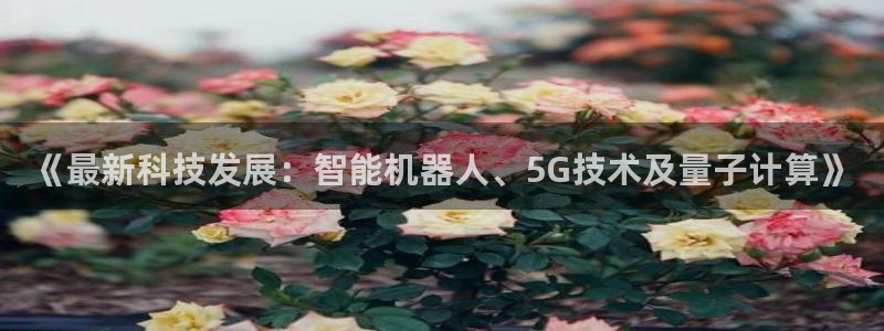 《最新科技发展：智能机器人、5G技术及量子计算》